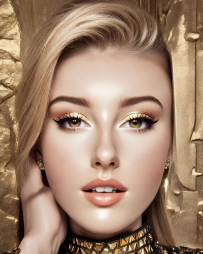 gold glitter,gold color,gold jewelry,vintage makeup,gold colored,golden color,gold eyes,golden eyes,mary-gold,eyes makeup,gold mask,gold crown,gold filigree,beauty face skin,gold foil crown,gold stucco frame,airbrushed,golden crown,jeweled,portrait background