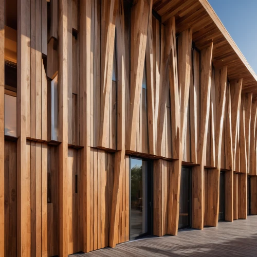 wooden facade,wood structure,timber house,wooden beams,laminated wood,corten steel,wooden wall,wooden construction,wood fence,facade panels,metal cladding,archidaily,wooden planks,western yellow pine,wooden roof,patterned wood decoration,ornamental wood,wooden decking,cedar,daylighting,Photography,General,Natural