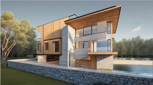 modern house,modern architecture,3d rendering,eco-construction,timber house,cubic house,wooden house,prefabricated buildings,mid century house,dunes house,residential house,contemporary,house shape,folding roof,cube stilt houses,build by mirza golam pir,smart house,house by the water,inverted cottage,corten steel,Unique,Design,Infographics