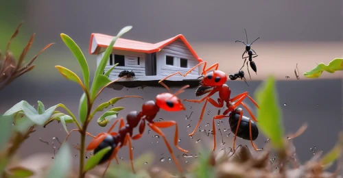 insect house,miniature house,tiny world,red bugs,insect hotel,fairy house,insect box,macro world,red dragonfly,crane flies,diorama,insects,red butterfly,dolls houses,model house,ants,stilt houses,macro photography,butterfly isolated,bird house,Photography,General,Natural