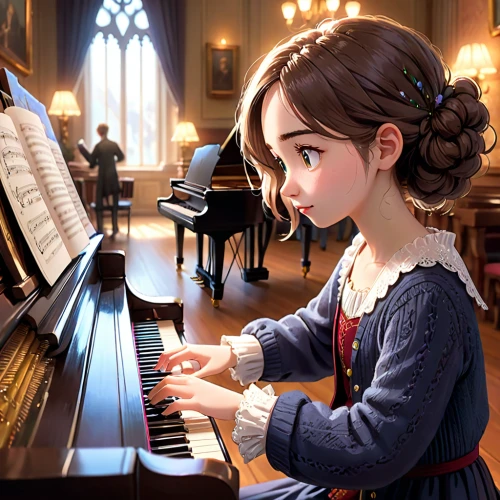 pianist,piano lesson,piano,play piano,piano player,iris on piano,concerto for piano,chopin,pianet,the piano,spinet,composer,piano keyboard,mozart,piano notes,composing,organist,serenade,pianos,musician,Anime,Anime,Cartoon