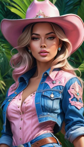 cowgirl,rosa ' amber cover,heidi country,countrygirl,barbie,marylyn monroe - female,park ranger,country-western dance,portrait background,guava,rosa bonita,western pleasure,farmer,pink lady,rodeo,farm girl,sheriff,havana brown,southern belle,western,Photography,General,Realistic