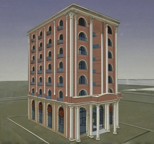 facade painting,apartment building,model house,palazzo,high-rise building,renaissance tower,town house,residential tower,venetian hotel,multi-story structure,an apartment,reconstruction,apartment block,hotel riviera,apartment house,stalinist skyscraper,block of flats,building,multi-storey,stalin skyscraper