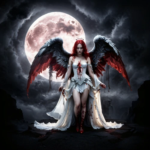 dark angel,fallen angel,angel of death,angelology,angel and devil,angels of the apocalypse,fire angel,black angel,death angel,business angel,uriel,angel wings,heaven and hell,the archangel,angel wing,vampire woman,angel girl,archangel,fantasy woman,fantasy picture