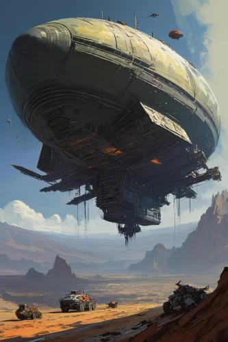 airships,airship,futuristic landscape,scifi,sci fi,sci fiction illustration,sci - fi,sci-fi,air ship,alien ship,space ships,colony,alien planet,dreadnought,space ship,gas planet,spaceship,flying saucer,spaceship space,carrack,Conceptual Art,Sci-Fi,Sci-Fi 01