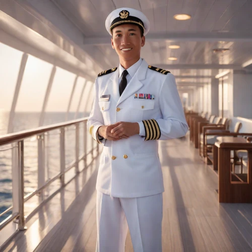 admiral,naval officer,admiral von tromp,delta sailor,seafarer,sailor,captain,ship doctor,concierge,ocean liner,china southern airlines,cruise ship,commodore,at sea,navy suit,sea fantasy,japan airlines,on ship,captain p 2-5,passenger ship