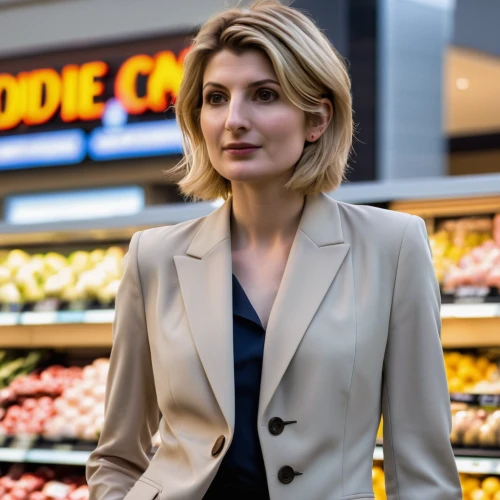 female doctor,doctor who,diet icon,shopping icon,eleven,head woman,businesswoman,shopping icons,television character,business woman,salesgirl,dr who,twelve,greengrocer,vendor,woman in menswear,grocer,pantsuit,the doctor,cashier