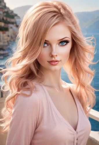 pink beauty,blonde woman,barbie,romantic look,natural color,realdoll,the blonde in the river,peach color,monaco,hallia venezia,celtic woman,natural pink,rapunzel,marina,natural cosmetic,artificial hair integrations,peach rose,romantic portrait,portofino,rose gold