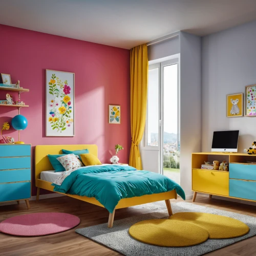 children's bedroom,kids room,the little girl's room,children's room,baby room,boy's room picture,modern room,interior decoration,color combinations,soft furniture,bedroom,great room,nursery decoration,rainbow color palette,colorful bleter,children's interior,color wall,pastel colors,interior design,trend color,Photography,General,Realistic