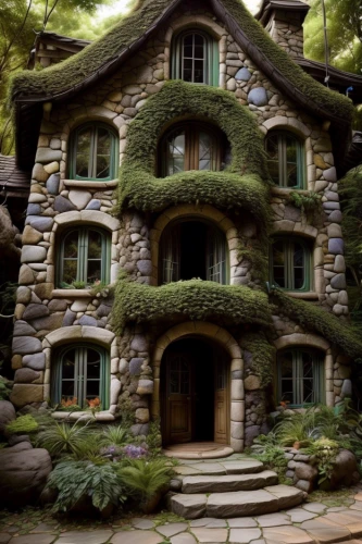 house in the forest,witch's house,stone house,beautiful home,fairy tale castle,house in mountains,house in the mountains,fairytale castle,fairy house,miniature house,studio ghibli,crooked house,tree house hotel,stone houses,tree house,the cabin in the mountains,grass roof,fairy door,little house,log home