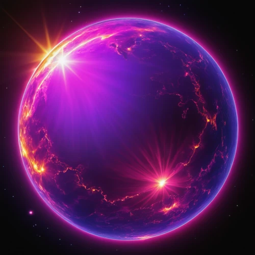 orb,plasma bal,purple,plasma ball,supernova,plasma,planet eart,heliosphere,sunburst background,gas planet,purple and pink,brown dwarf,glass sphere,earth in focus,planet,alien planet,crystal ball,copernican world system,circular star shield,space art,Photography,General,Realistic