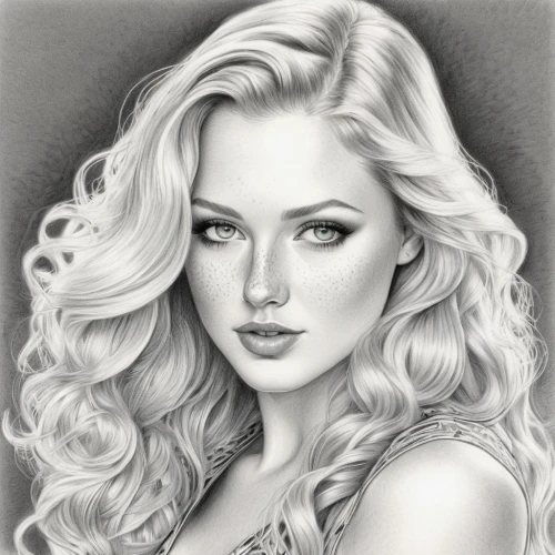 pencil drawing,pencil drawings,pencil art,romantic portrait,fantasy portrait,celtic woman,charcoal pencil,charcoal drawing,marilyn,girl portrait,girl drawing,marylin monroe,graphite,blonde woman,marylyn monroe - female,elsa,woman portrait,lotus art drawing,fashion illustration,beautiful woman,Illustration,Black and White,Black and White 30