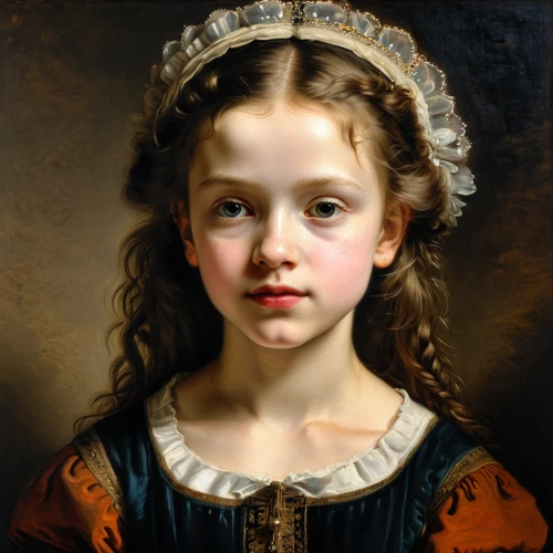 child portrait,portrait of a girl,franz winterhalter,girl portrait,bouguereau,girl with cloth,bougereau,mystical portrait of a girl,the little girl,child girl,emile vernon,girl in cloth,young lady,young woman,girl with bread-and-butter,little girl,gothic portrait,portrait of a woman,portrait of christi,girl sitting,Photography,General,Natural