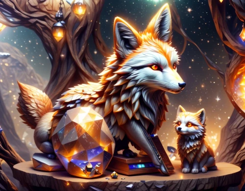 foxes,fox stacked animals,garden-fox tail,kitsune,constellation wolf,autumn icon,cute fox,fox,little fox,woodland animals,a fox,wolf couple,nine-tailed,child fox,adorable fox,fantasy art,fairy tale icons,autumn background,gryphon,fantasy picture