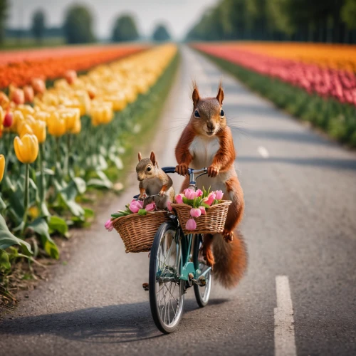 flower delivery,floral bike,tulip festival,bicycle ride,flowers in basket,tulip fields,picking flowers,flower cart,tulip field,bikejoring,bike ride,springtime background,bicycle riding,tulips field,florists,springtime,bunny on flower,tulpenbüten,bicycles,cycling,Photography,General,Cinematic