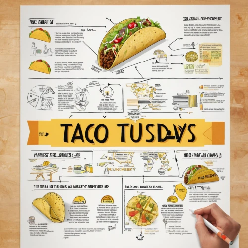 taco tuesday,tacos,tacos food,taco,tacamahac,korean taco,taco mouse,corn taco,vector infographic,tex-mex food,taquito,taco soup,menu,today only,tlacoyo,grilled food sketches,food icons,mexican foods,infographics,infographic elements,Unique,Design,Infographics