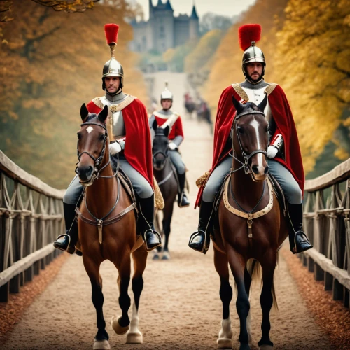 swiss guard,puy du fou,horse riders,bach knights castle,equestrian helmet,cossacks,equestrian sport,cavalry,endurance riding,the roman centurion,english riding,andalusians,horsemen,pickelhaube,bactrian,two-horses,cross-country equestrianism,camelot,jousting,hohenzollern,Photography,General,Cinematic