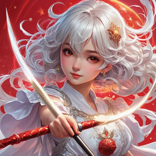 white rose snow queen,swordswoman,rose white and red,white and red,katana,white blossom,fantasy portrait,blood maple,cg artwork,kitsune,sword lily,whitey,scythe,beautiful girls with katana,xizhi,cupid,flame spirit,eglantine,japanese sakura background,white rose,Photography,General,Natural