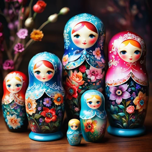russian dolls,matryoshka doll,matryoshka,nesting dolls,russian doll,porcelain dolls,babushka doll,doll figures,matrioshka,kokeshi doll,figurines,kewpie dolls,nesting doll,dolls,clay figures,handmade doll,marzipan figures,christmas dolls,sewing pattern girls,designer dolls,Illustration,Realistic Fantasy,Realistic Fantasy 37
