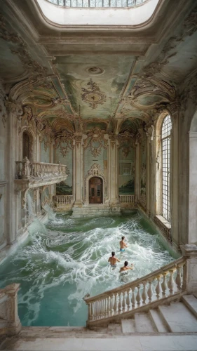 thermal bath,roman bath,baths,marble palace,bath,thermal spring,versailles,luxury decay,thermae,water castle,whirlpool,water palace,floor fountain,house of the sea,spa,venetian hotel,bathtub,renaissance,day-spa,venetian