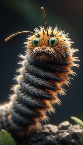 caterpillar,butterfly caterpillar,swallowtail caterpillar,millipedes,mealworm,silkworm,caterpillars,waxworm,caterpillar gypsy,oak sawfly larva,chestnut tiger,centipede,larva,pellworm,cecropia moth,macro extension tubes,insect,tent caterpillar,eastern tent caterpillar,hornworm,Conceptual Art,Fantasy,Fantasy 01