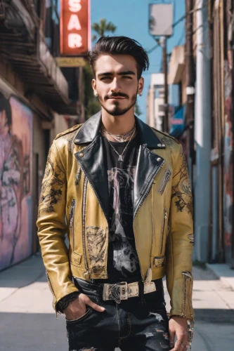 pompadour,young model istanbul,leather jacket,streampunk,biker,latino,leather,beatnik,iranian,matador,persian poet,social,mexican,jonas brother,street fashion,blogger icon,persian,fashion street,motorcyclist,bruce lee