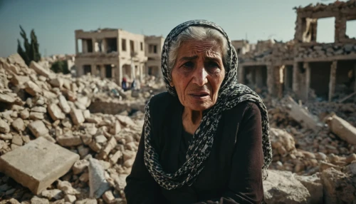 syria,syrian,destroyed city,old woman,rubble,building rubble,stalingrad,damascus,destroyed houses,kurdistan,demolition,martyr village,amed,lost in war,ephesus,care for the elderly,grandmother,suleymaniye,amman,ortahisar,Photography,General,Cinematic