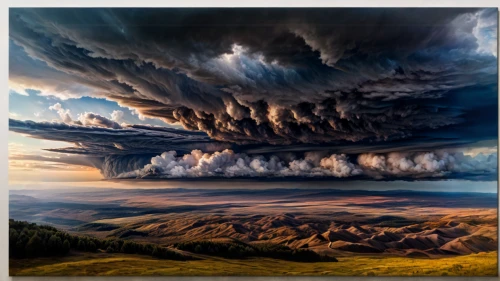 mammatus cloud,mammatus,mammatus clouds,thunderclouds,thundercloud,thunderheads,a thunderstorm cell,thunderhead,storm clouds,volcanic landscape,shelf cloud,swelling cloud,cumulonimbus,meteorological phenomenon,meteorology,cloud formation,swelling clouds,atmospheric phenomenon,tornado drum,stormy clouds