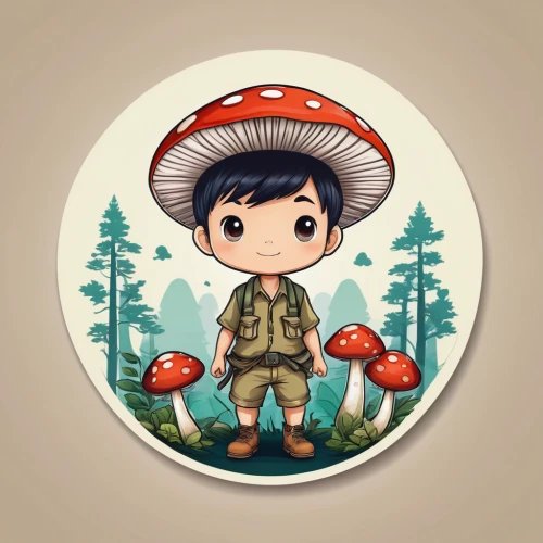 forest mushroom,lingzhi mushroom,mushroom hat,agaric,mushroom landscape,small mushroom,mushroom,chestnut mushroom,champignon mushroom,toadstool,wild mushroom,mushroom type,edible mushroom,mushroom island,toadstools,mushrooming,amanita,tree mushroom,shiitake,agaricus,Unique,Design,Logo Design