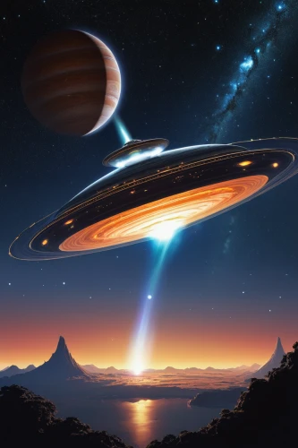 saturn,alien planet,planet alien sky,ufo,planetary system,saturnrings,space art,planet eart,fire planet,alien world,exoplanet,extraterrestrial life,ufos,saucer,planets,gas planet,astronomy,world digital painting,unidentified flying object,solar system,Illustration,Japanese style,Japanese Style 12