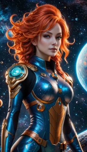 symetra,starfire,sci fiction illustration,andromeda,fantasy woman,sterntaler,fantasy art,nova,fantasy picture,firestar,shaper,horoscope libra,cg artwork,cassiopeia,blue enchantress,orion,gear shaper,callisto,aquanaut,female warrior,Photography,General,Fantasy