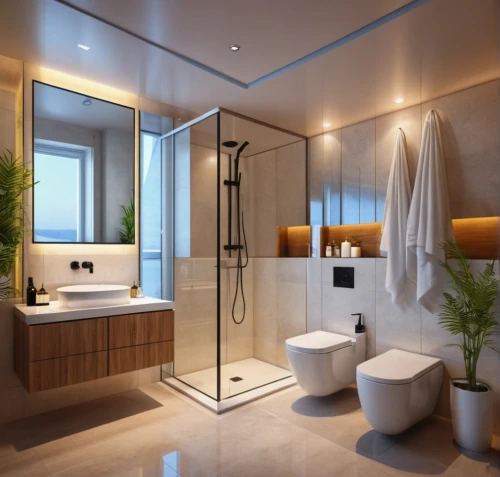 luxury bathroom,modern minimalist bathroom,shower bar,shower base,interior modern design,bathroom,modern decor,shower door,plumbing fitting,contemporary decor,3d rendering,interior design,luxury home interior,search interior solutions,bathroom accessory,modern room,interior decoration,shower panel,smart home,bathtub accessory,Photography,General,Realistic