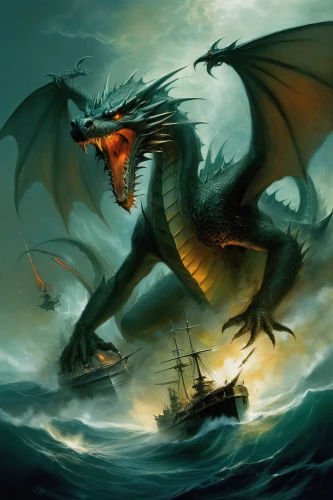 black dragon,dragon of earth,heroic fantasy,green dragon,dragon,wyrm,dragons,draconic,painted dragon,fantasy art,fantasy picture,dragon fire,maelstrom,dragon li,daemon,tour to the sirens,fire breathing dragon,god of the sea,dragon design,charizard,Illustration,Realistic Fantasy,Realistic Fantasy 16