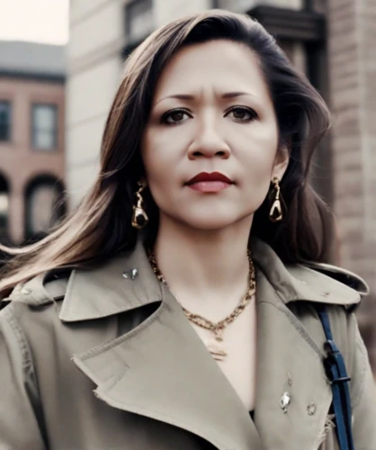 woman in menswear,asian woman,businesswoman,city ​​portrait,business woman,trench coat,chinatown,filipino,peruvian women,vietnamese woman,red coat,overcoat,woman thinking,native american,the american indian,blogger icon,female doctor,video scene,bussiness woman,aging icon