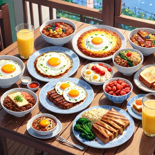 breakfast plate,breakfast menu,breakfast buffet,egg tray,full breakfast,breakfast hotel,garden breakfast,breakfast table,danish breakfast plate,range eggs,have breakfast,breakfast at caravelle saigon,breakfest,korean royal court cuisine,breakfast outside,egg sunny-side up,bread eggs,korean cuisine,sunny-side-up,breakfast on board of the iron,Anime,Anime,Traditional