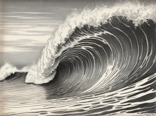 big wave,japanese wave paper,rogue wave,japanese waves,japanese wave,wave pattern,big waves,cool woodblock images,shorebreak,braking waves,bow wave,wave wood,wave motion,wave,pipeline,surf,barrels,wedge,waves,churning,Illustration,Black and White,Black and White 30