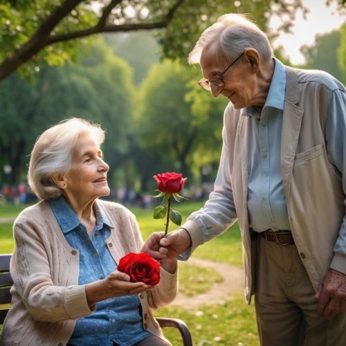 care for the elderly,elderly people,old couple,caregiver,holding flowers,respect the elderly,retirement home,floral greeting,elderly,grandparents,pensioners,flower arranging,handing love,older person,elderly person,as a couple,70 years,nursing home,retirement,couple goal,Photography,General,Natural