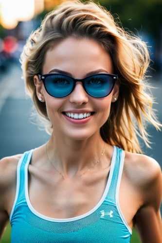 female runner,sprint woman,aviator sunglass,ski glasses,sunglasses,middle-distance running,long-distance running,color glasses,run uphill,aerobic exercise,free running,half-marathon,sun glasses,women's health,sports girl,racewalking,cosmetic dentistry,eye glass accessory,fitness coach,running,Photography,General,Realistic