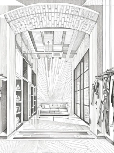 storefront,garment racks,pantry,cabinetry,walk-in closet,store fronts,frame drawing,store front,shop-window,laundry shop,store window,archidaily,kitchen shop,the shop,store,school design,display window,daylighting,shelves,bookshelves,Design Sketch,Design Sketch,Fine Line Art