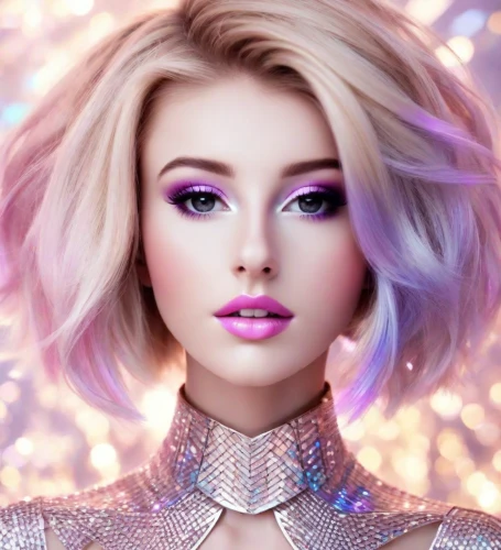 barbie doll,doll's facial features,barbie,lilac,realdoll,pink beauty,purple and pink,pink-purple,purple dahlia,purple lilac,fashion doll,light purple,dahlia purple,dahlia pink,neon makeup,fashion dolls,precious lilac,glitter powder,pink glitter,violet head elf