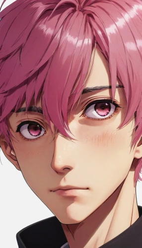 chaoyang,pink hair,rose png,anime boy,ren,pink background,pupils,luka,yukio,prosciutto,pink-purple,takato cherry blossoms,beet,kado,pink carnation,plum,edit icon,pink vector,deep pink,png transparent,Illustration,Japanese style,Japanese Style 12