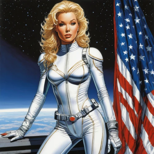 flag day (usa),space-suit,patriot,spacesuit,captain american,captain marvel,space suit,capitanamerica,usn,andromeda,united states air force,boeing x-45,patriotism,flag of the united states,america,sci fiction illustration,white eagle,patriotic,united states navy,protective suit,Illustration,American Style,American Style 02