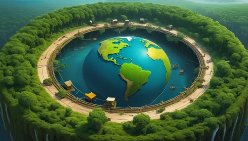 tiny world,ecological footprint,mother earth,little planet,floating islands,love earth,small planet,earth,earth day,the earth,recycling world,ecological,planet earth view,planet earth,earth in focus,floating island,eco hotel,loveourplanet,ecological sustainable development,earth rise,Illustration,Realistic Fantasy,Realistic Fantasy 28
