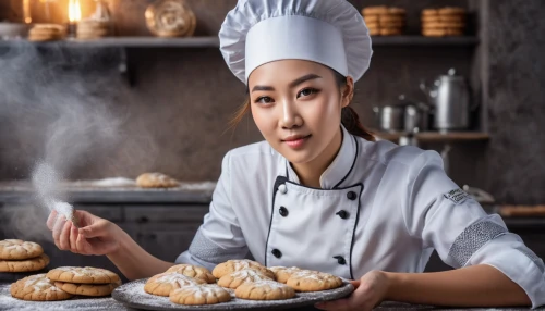 pastry chef,bake cookies,xiaolongbao,choux pastry,steamed dumplings,poffertjes,baozi,baking cookies,chef,baking equipments,huaiyang cuisine,pastry salt rod lye,woman holding pie,cookies,cooking book cover,bread recipes,shortcrust pastry,taralli,confectioner sugar,pelmeni,Photography,General,Natural