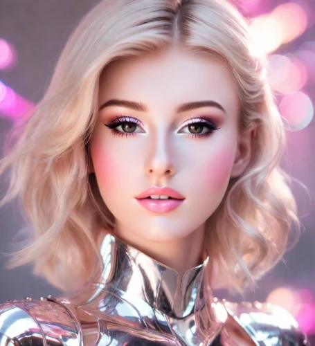barbie,barbie doll,realdoll,pink beauty,airbrushed,doll's facial features,cosmetic brush,cosmetic,fantasy portrait,natural cosmetic,pixie-bob,women's cosmetics,dahlia pink,neon makeup,makeup,retouch,retouching,pink background,cosmetics,fantasy girl