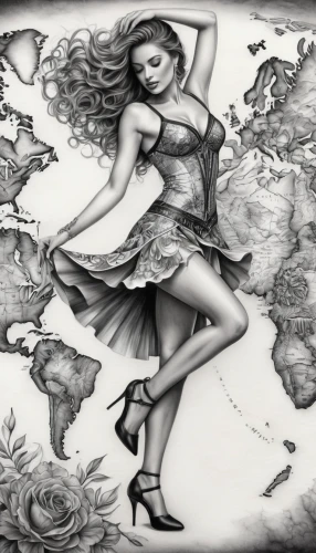 pencil drawings,world map,mother earth,continents,world's map,pencil drawing,map of the world,cartography,girl drawing,the world,vintage drawing,chalk drawing,charcoal drawing,world digital painting,hand-drawn illustration,mother nature,pencil art,travel woman,world,harmonia macrocosmica,Conceptual Art,Daily,Daily 32