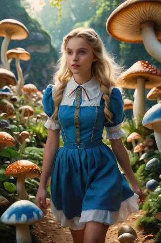 alice in wonderland,alice,wonderland,agaric,heidi country,toadstools,elf,mushroom landscape,wizard of oz,agaricaceae,fairy village,fairy world,fairy tale character,mushrooming,edible mushrooms,pinocchio,fairy forest,cinderella,hatter,forest mushroom,Photography,General,Cinematic