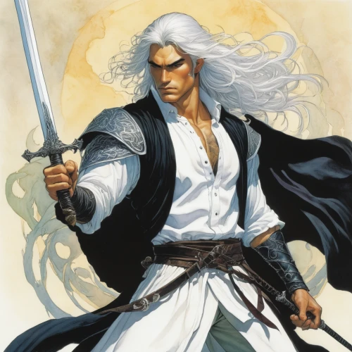 swordsman,xing yi quan,yi sun sin,heroic fantasy,sanshin,male character,kenjutsu,zui quan,male elf,wuchang,kinomichi,japanese martial arts,swordsmen,taichi,zodiac sign libra,wind warrior,xun,aikido,haegen,sward,Illustration,Realistic Fantasy,Realistic Fantasy 04