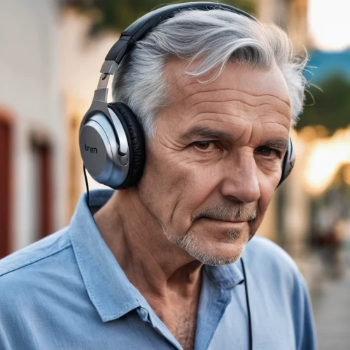 wireless headphones,music on your smartphone,wireless headset,audio player,bluetooth headset,audiophile,listening to music,airpods,mp3 player accessory,tinnitus,airpod,audio accessory,head phones,headphones,elderly man,man talking on the phone,headphone,handsfree,listening to coach,listening,Photography,General,Realistic