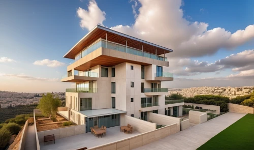 haifa,modern architecture,tel aviv,residential tower,modern house,sky apartment,cubic house,skyscapers,lebanon,modern building,contemporary,block balcony,penthouse apartment,ajloun,cube stilt houses,luxury real estate,israel,arhitecture,magen david,cube house,Photography,General,Realistic